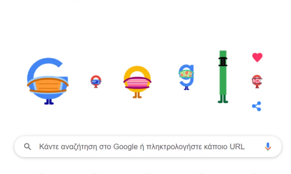 Google Doodle - Κορονοϊός: «Φορέστε μάσκα, σώζει ζωές» -Χρήσιμες οδηγίες σε βίντεο